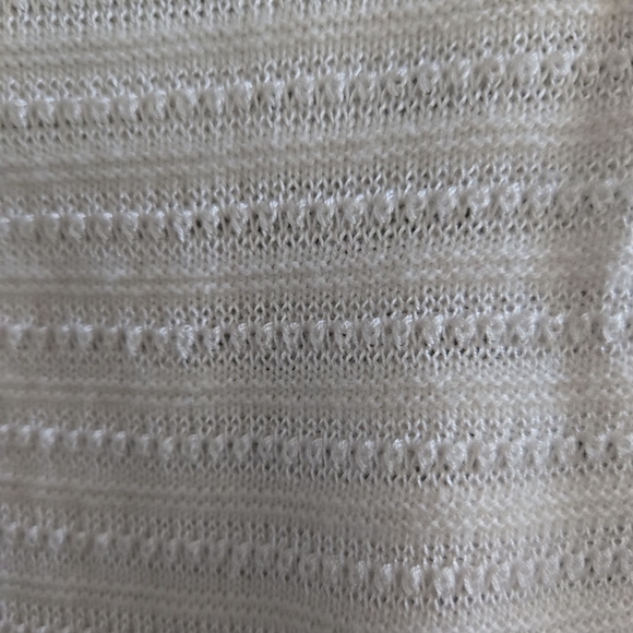 LOFT White Textured Knit Sweater - Picture 5 of 6